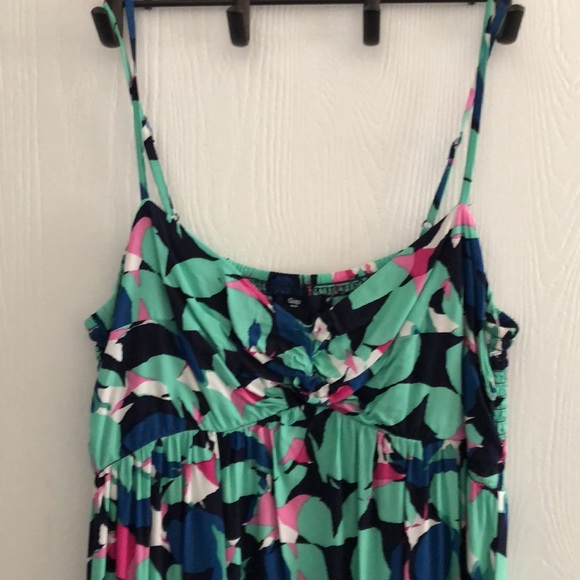GAP abstract print maxi dress - Picture 2 of 6